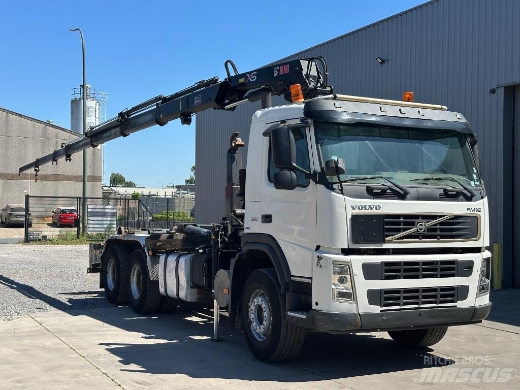 Volvo FM 12 380 Treileri ar āķi