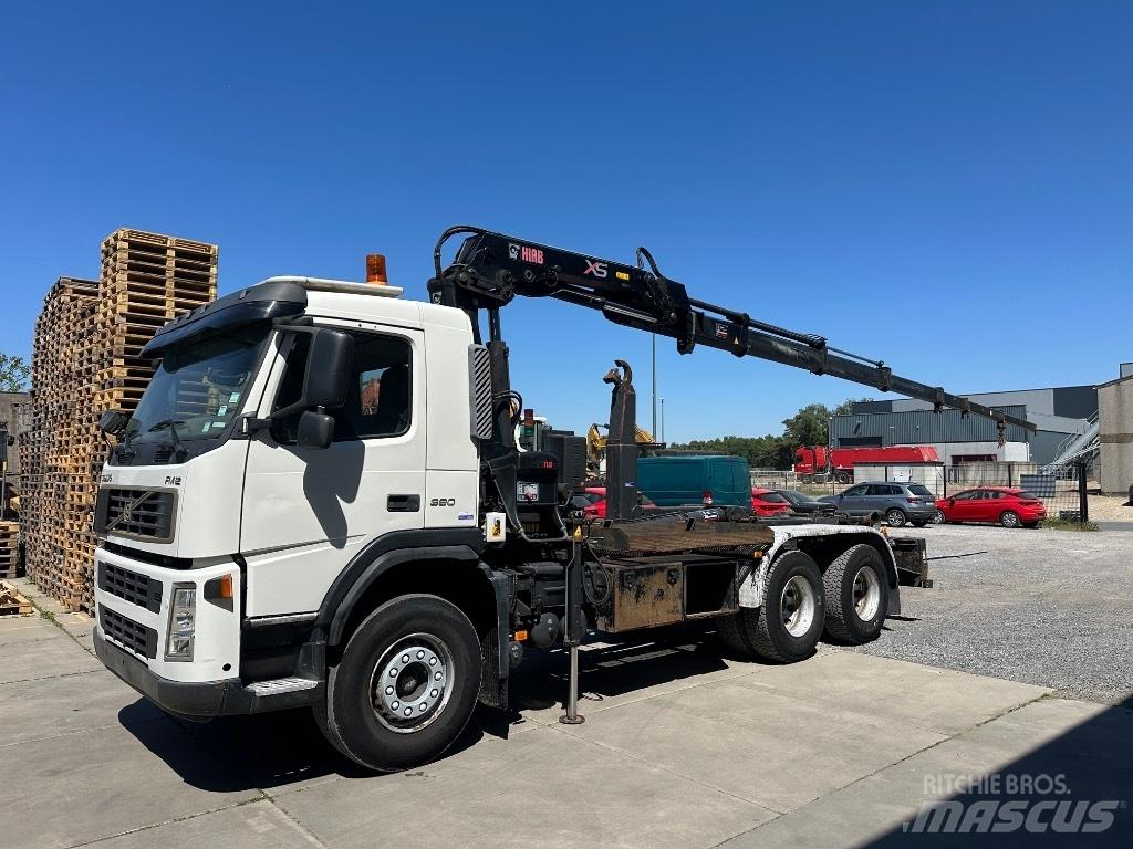 Volvo FM 12 380 Treileri ar āķi