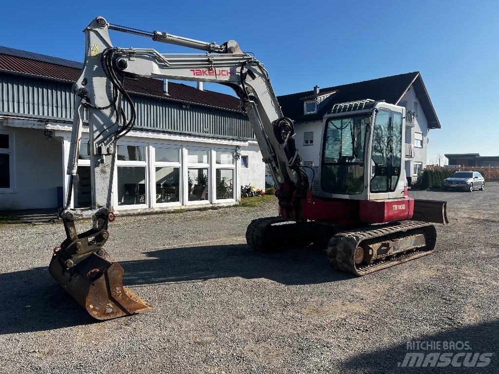 Takeuchi TB 180 FR Vidēja lieluma ekskavatori 7 t - 12 t
