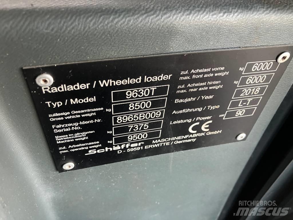 Schäffer 9630T Lauksaimniecības pacēlāji