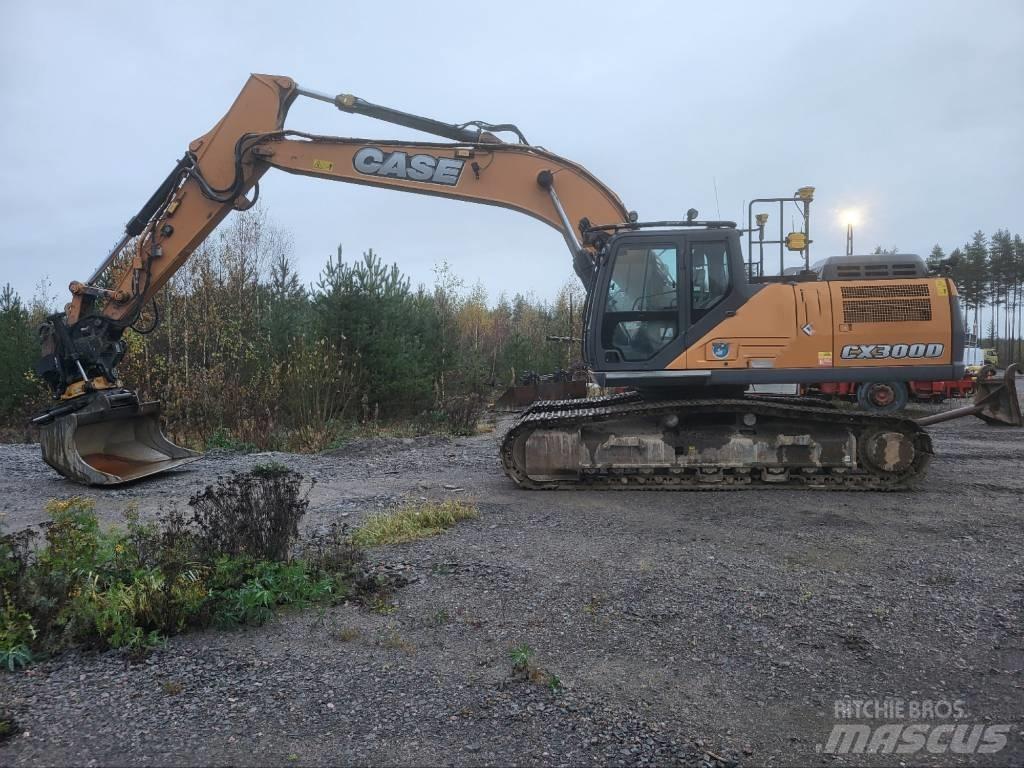 CASE CX 300 D Kāpurķēžu ekskavatori