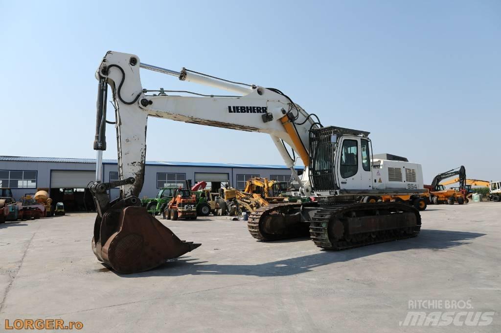 Liebherr R954 C SHD Kāpurķēžu ekskavatori