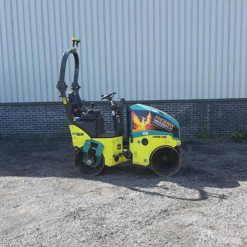 Ammann ARX 12 Divvalču grunts veltņi