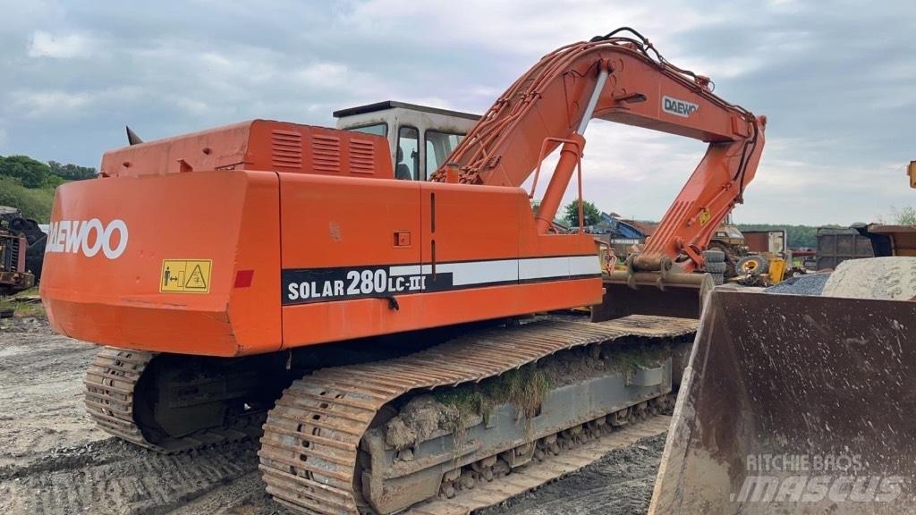 Daewoo Solar 280 III Kāpurķēžu ekskavatori