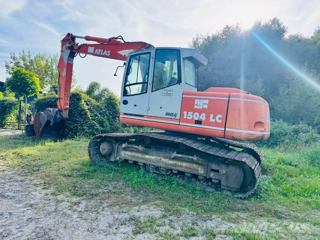 Atlas 1504 LC Kāpurķēžu ekskavatori