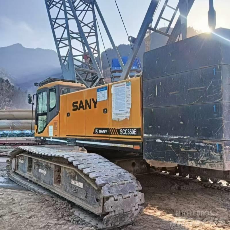 Sany SCC750E Kāpurķēžu ceļamkrāni