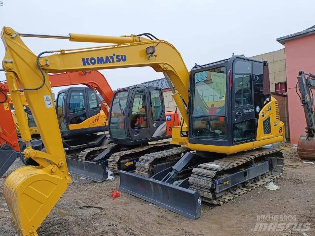 Komatsu PC 70-8 Kāpurķēžu ekskavatori