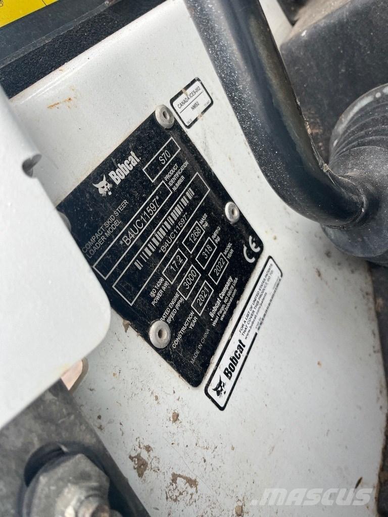 Bobcat S 70 Lietoti riteņu kompaktiekrāvēji
