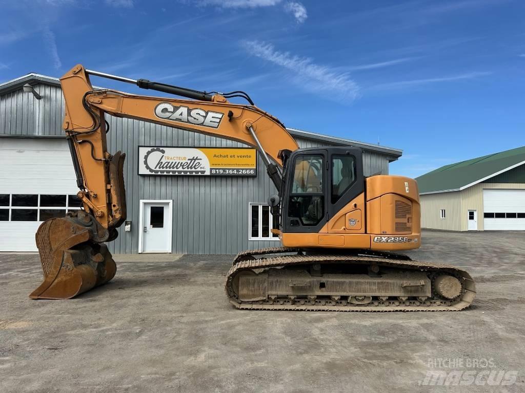 CASE CX 235 C SR Kāpurķēžu ekskavatori