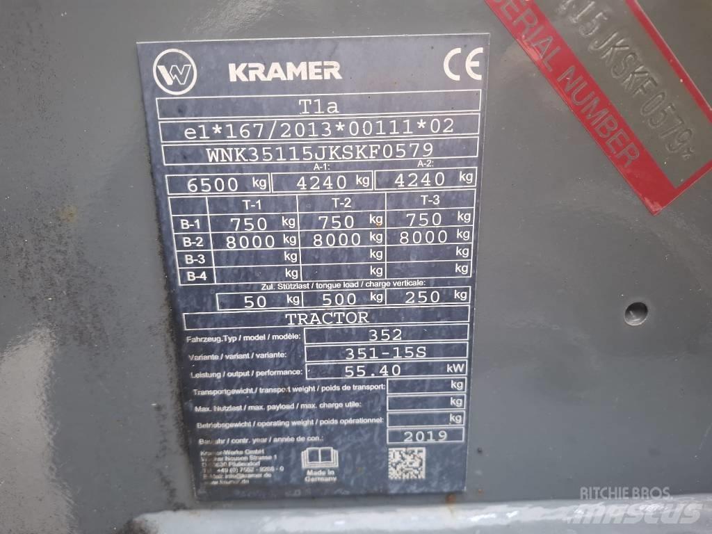 Kramer 8085 Iekrāvēji uz riteņiem
