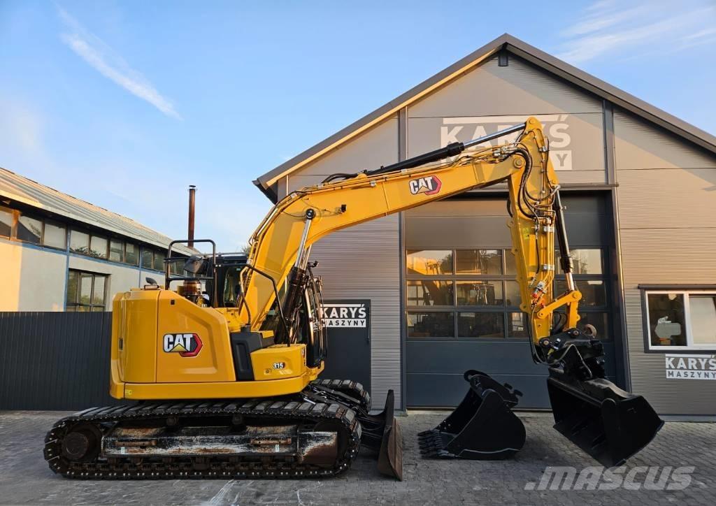 CAT 315 Kāpurķēžu ekskavatori