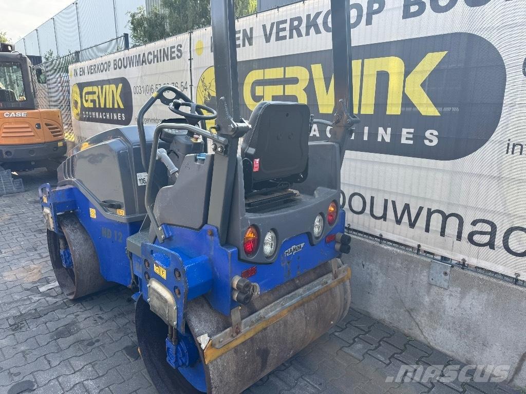 Hamm HD 12 VV Divvalču grunts veltņi