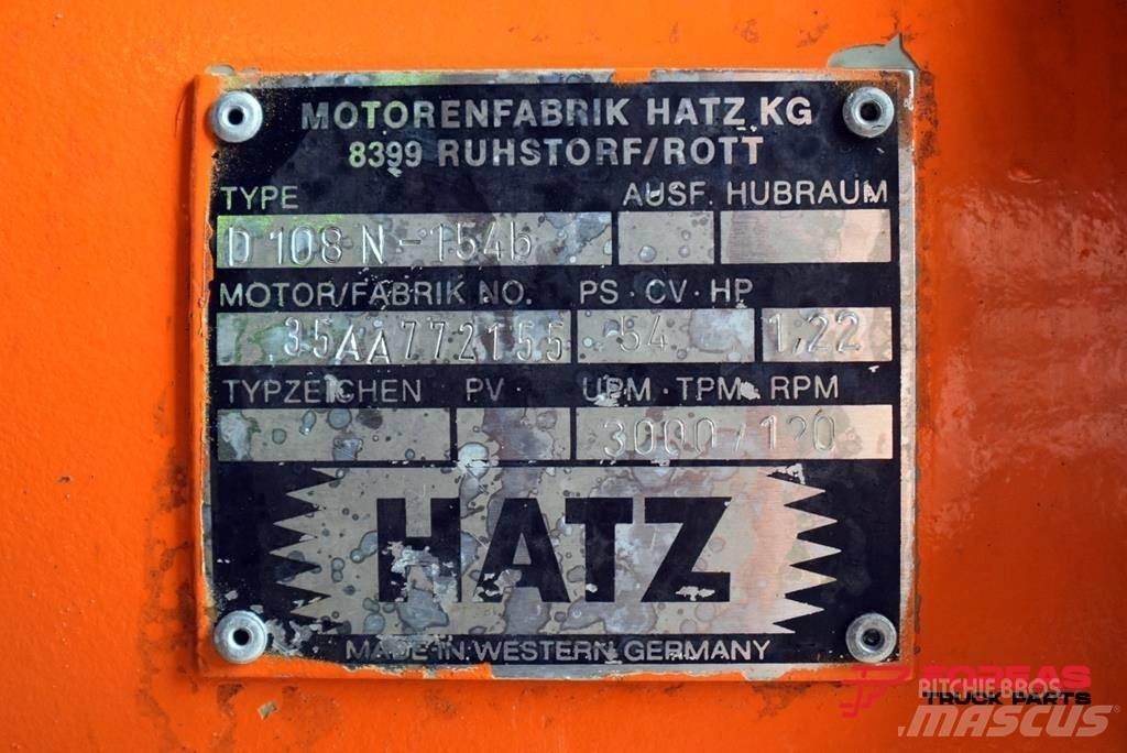 Hatz D 108 N - 154b Benzīna ģeneratori