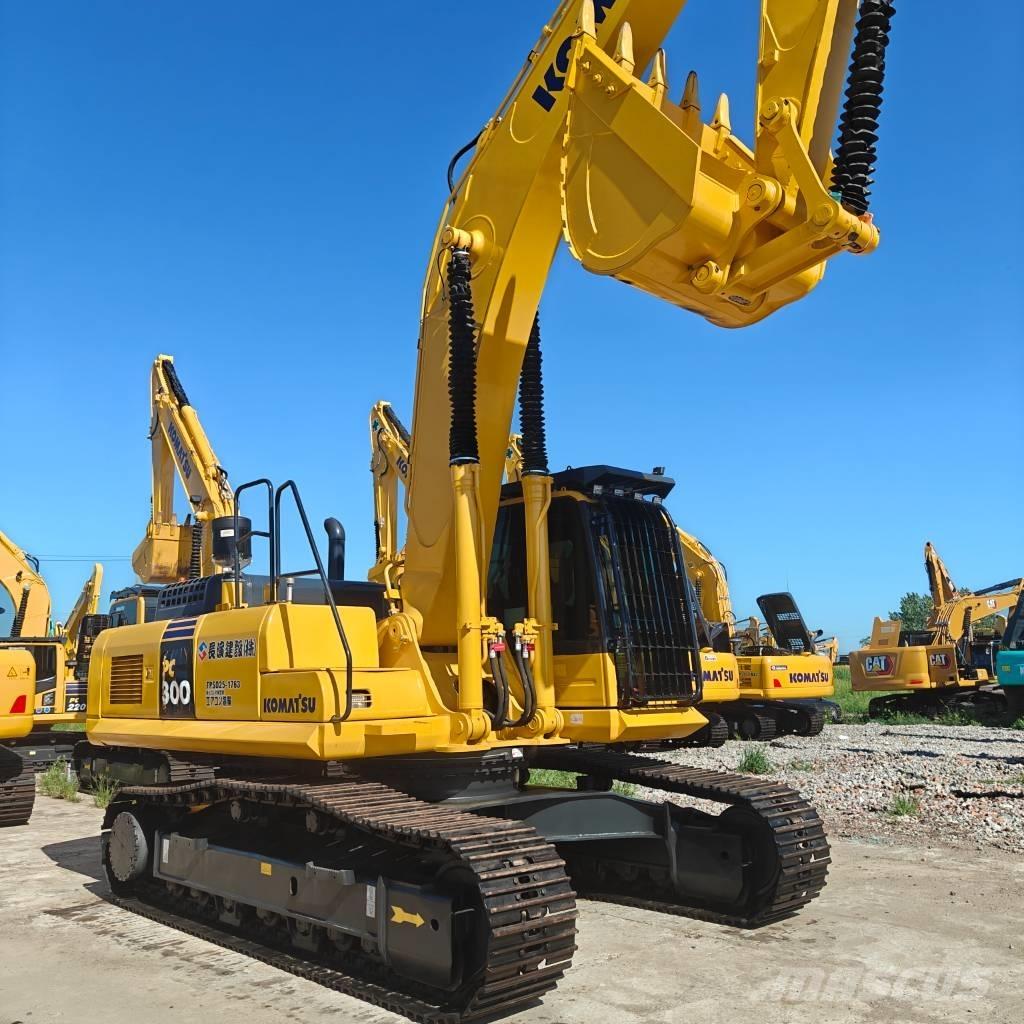 Komatsu 300-8mo Kāpurķēžu ekskavatori