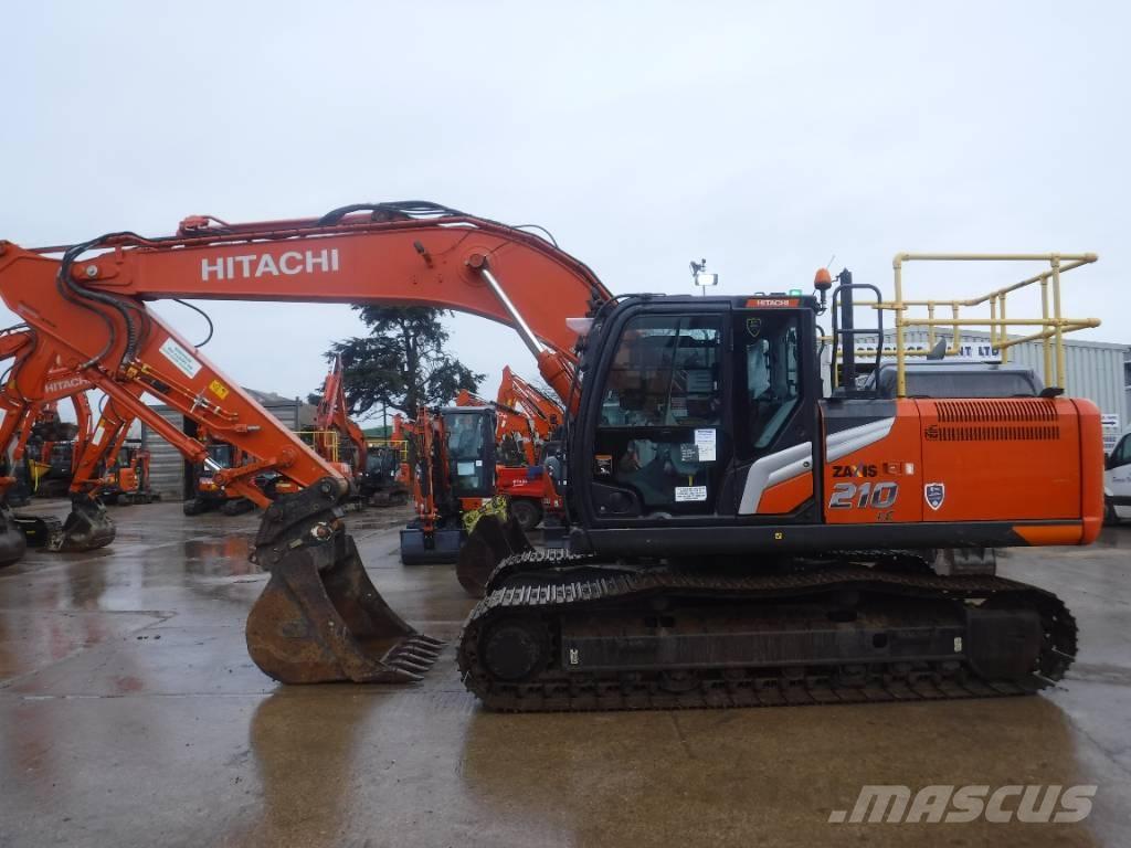 Hitachi ZX 210 LC-7 Kāpurķēžu ekskavatori