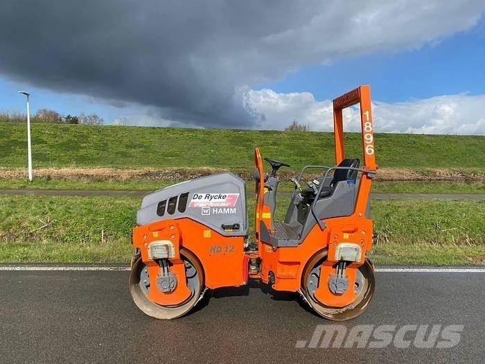Hamm HD12VV Divvalču grunts veltņi