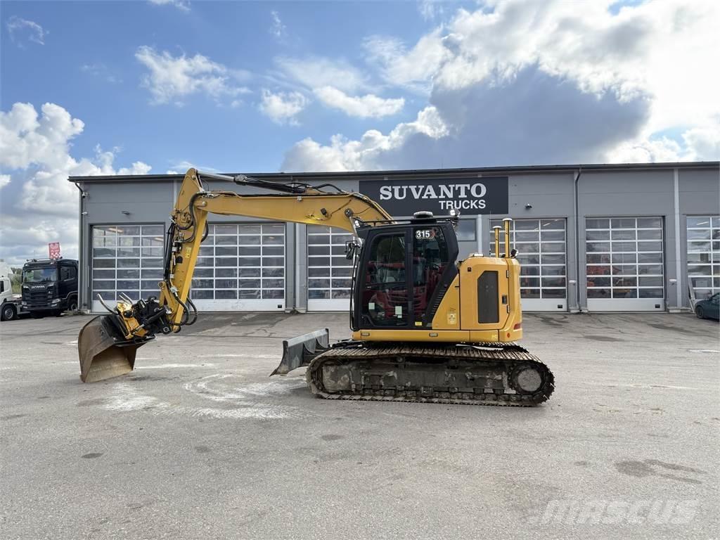 CAT 315 Kāpurķēžu ekskavatori