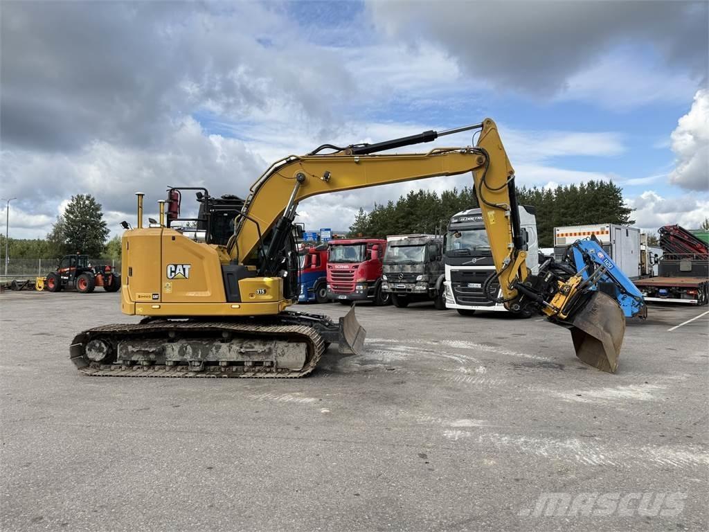 CAT 315 Kāpurķēžu ekskavatori