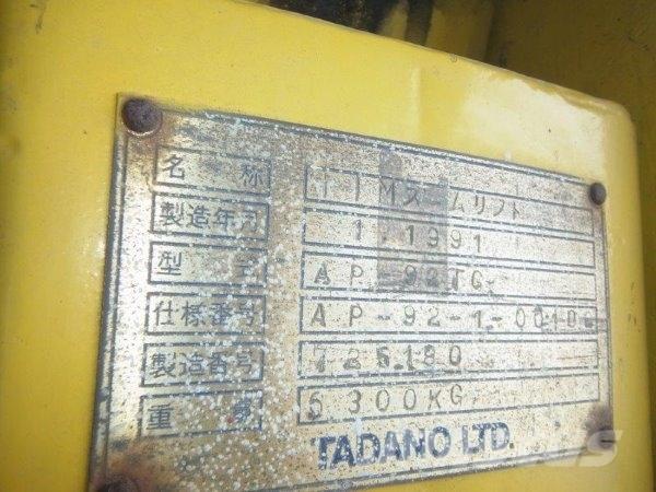 TADANO AP-92TG Strēles pacēlāji