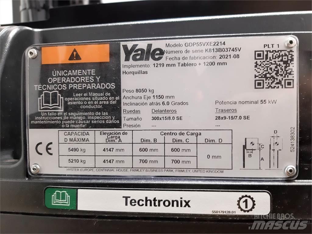 Yale GDP55VX Tehnika ar dīzeļa dzinēju