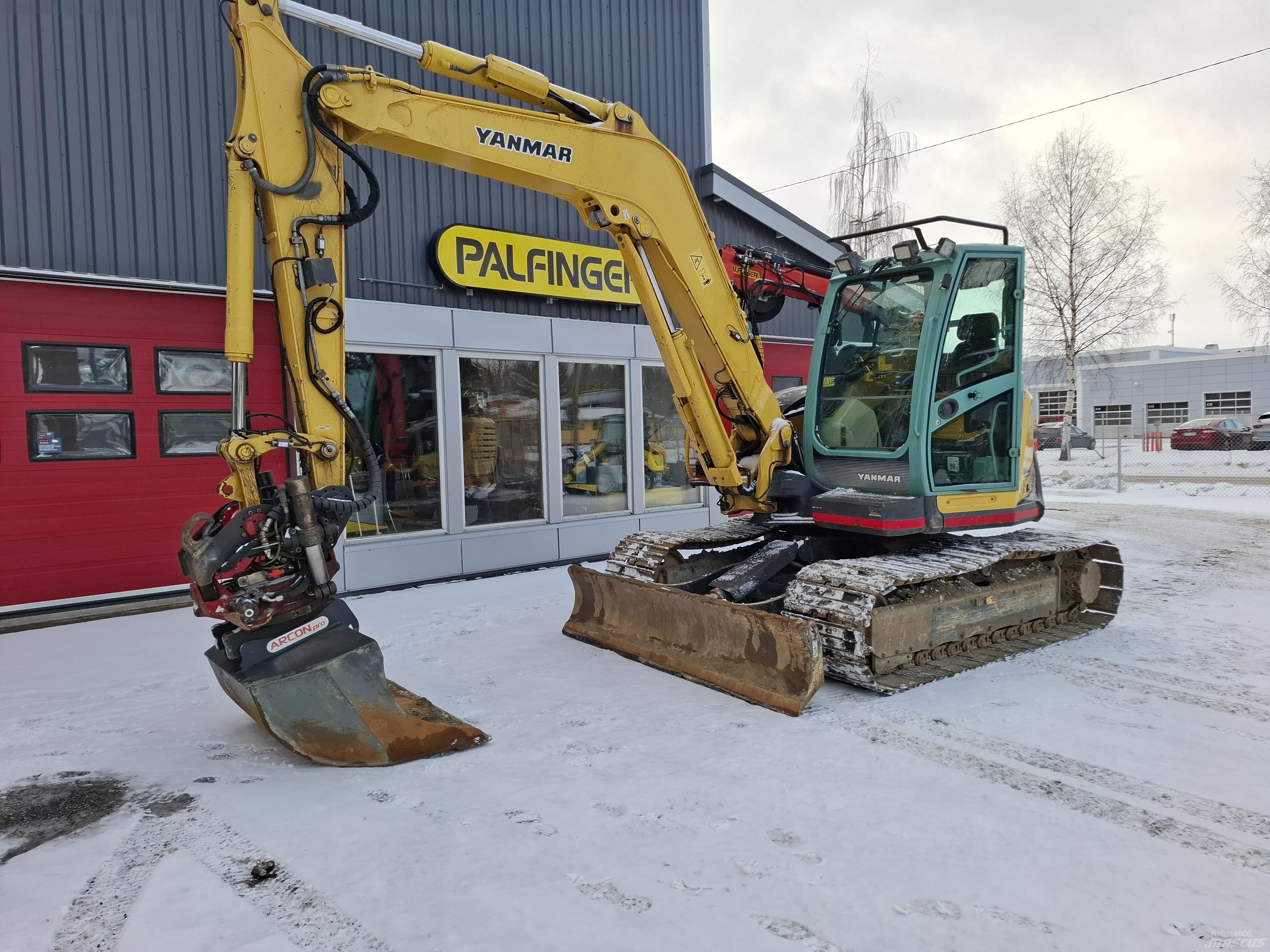 Yanmar SV100-1A Vidēja lieluma ekskavatori 7 t - 12 t