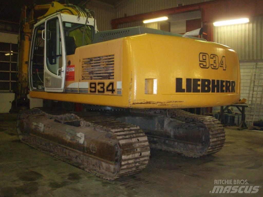 Liebherr 934 Kāpurķēžu ekskavatori