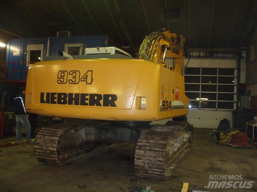 Liebherr 934 Kāpurķēžu ekskavatori