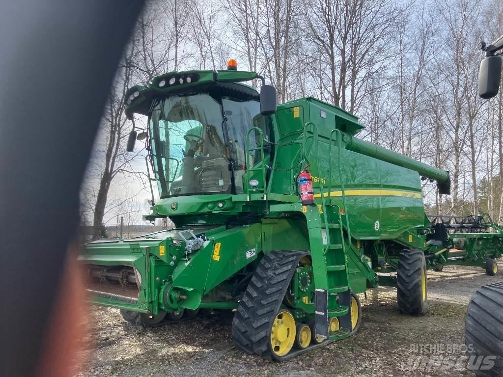 John Deere 670i Ražas novākšanas kombaini