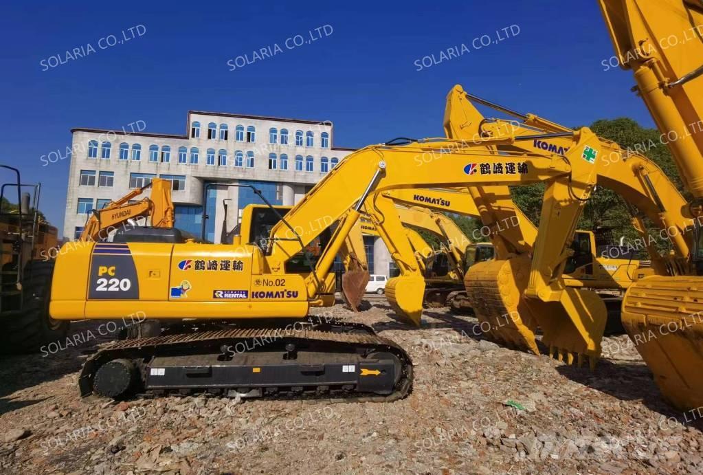 Komatsu PC 220-8 Kāpurķēžu ekskavatori