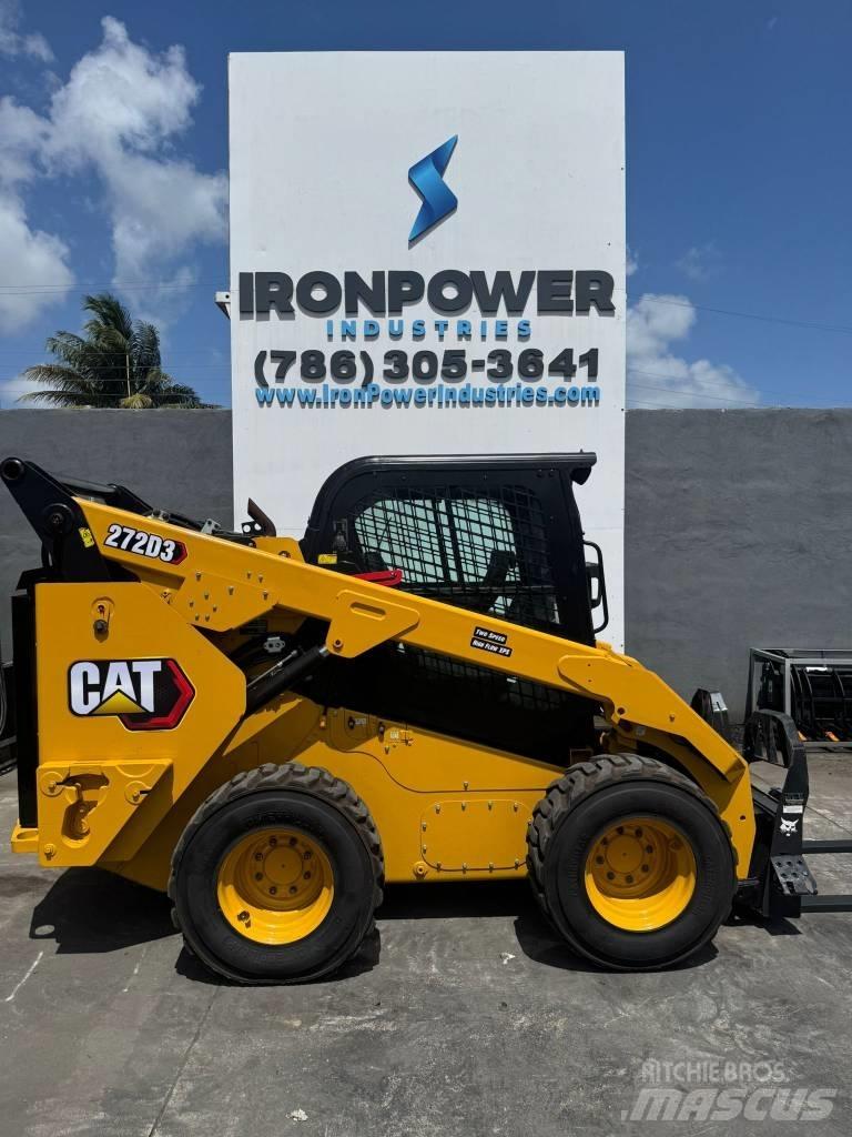CAT 272D3 Lietoti riteņu kompaktiekrāvēji