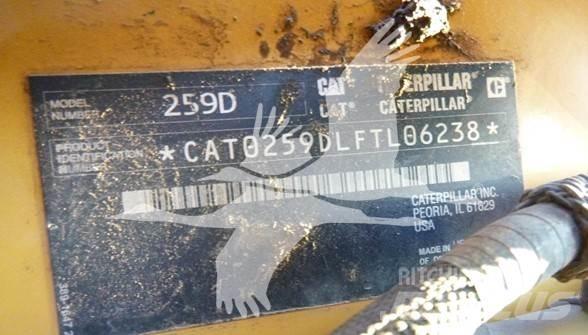 CAT 259D Lietoti riteņu kompaktiekrāvēji