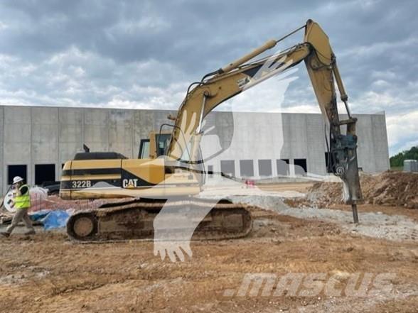 CAT 322BL Kāpurķēžu ekskavatori