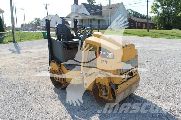 CAT CB14B Vienvalča grunts veltņi