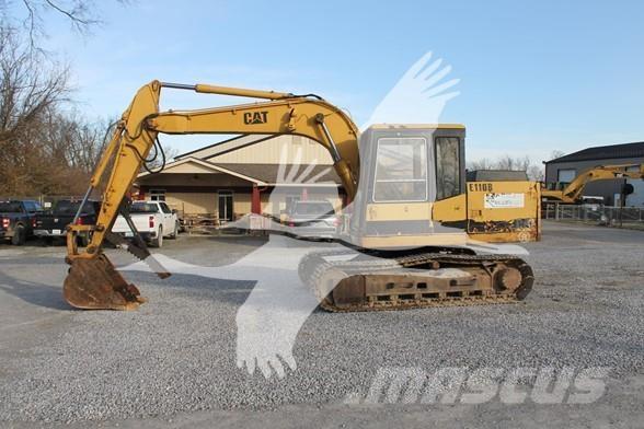 CAT E110B Kāpurķēžu ekskavatori