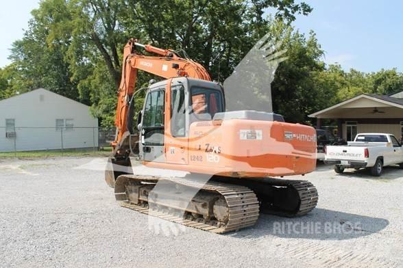 Hitachi ZX120 Kāpurķēžu ekskavatori