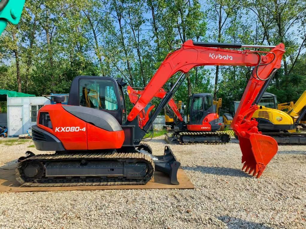 Kubota KX 080 Kāpurķēžu ekskavatori