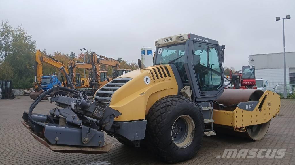 Hamm H13 i Vienvalča grunts veltņi