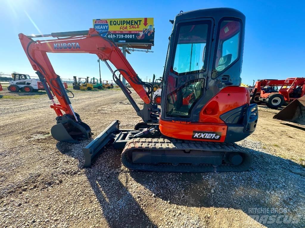 Kubota KX 121-3 Kāpurķēžu ekskavatori