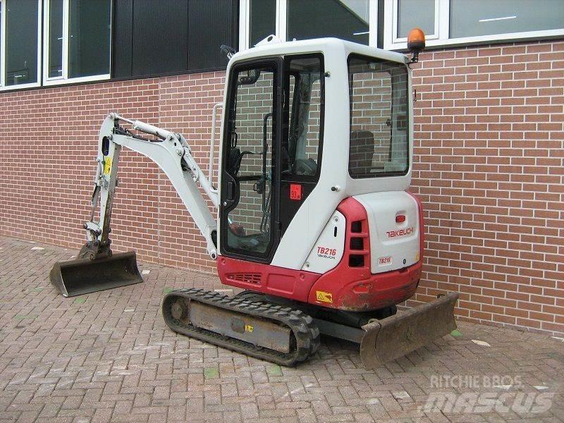 Takeuchi TB216 Mini ekskavatori < 7 t