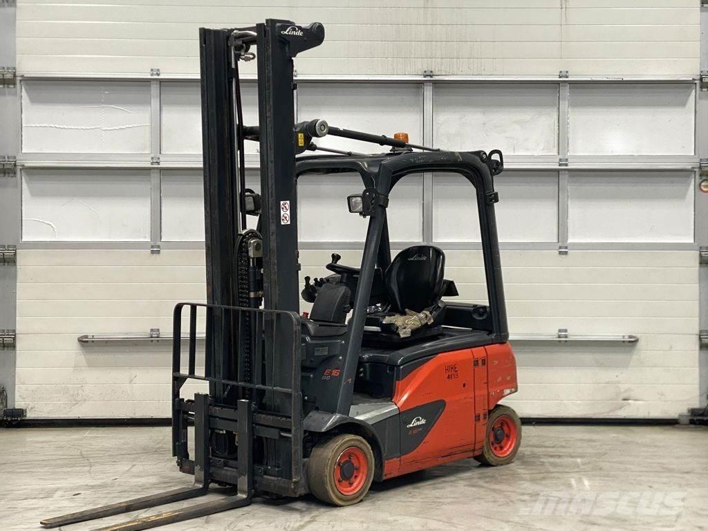 Linde E16P-02 Elektriskie iekrāvēji