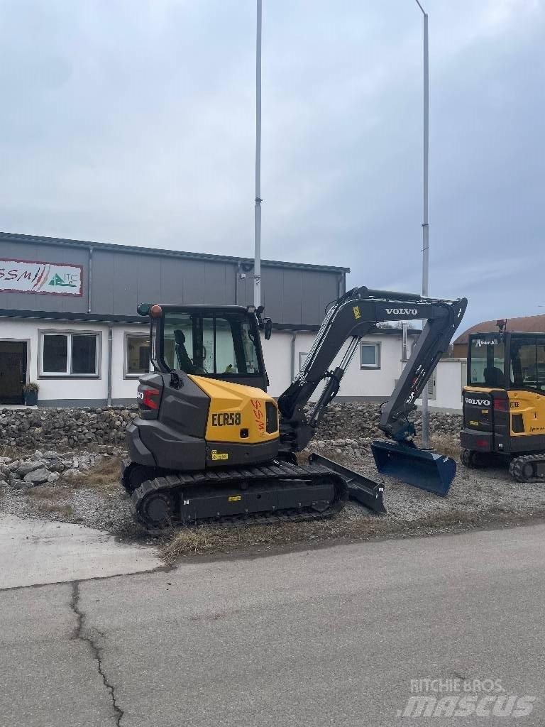 Volvo ECR 58 F Mini ekskavatori < 7 t