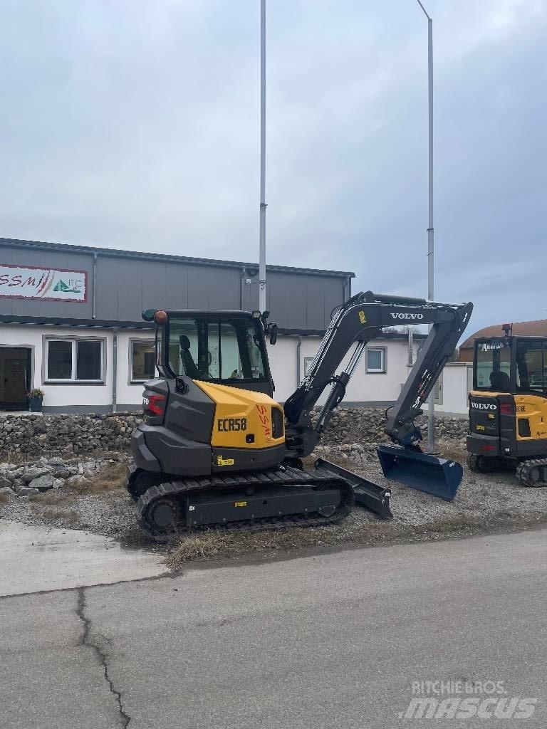 Volvo ECR 58 F Mini ekskavatori < 7 t