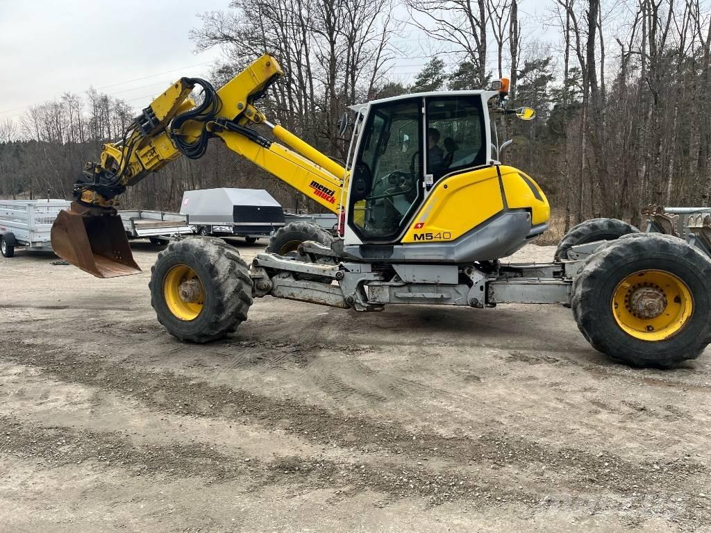 Menzi Muck M540 A Ekskavatori uz riteņiem