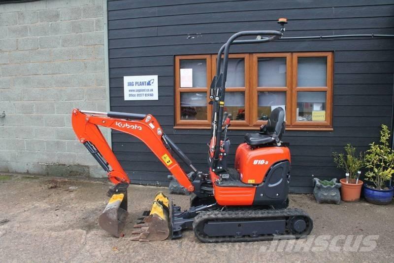 Kubota U 10-3 Mini ekskavatori < 7 t