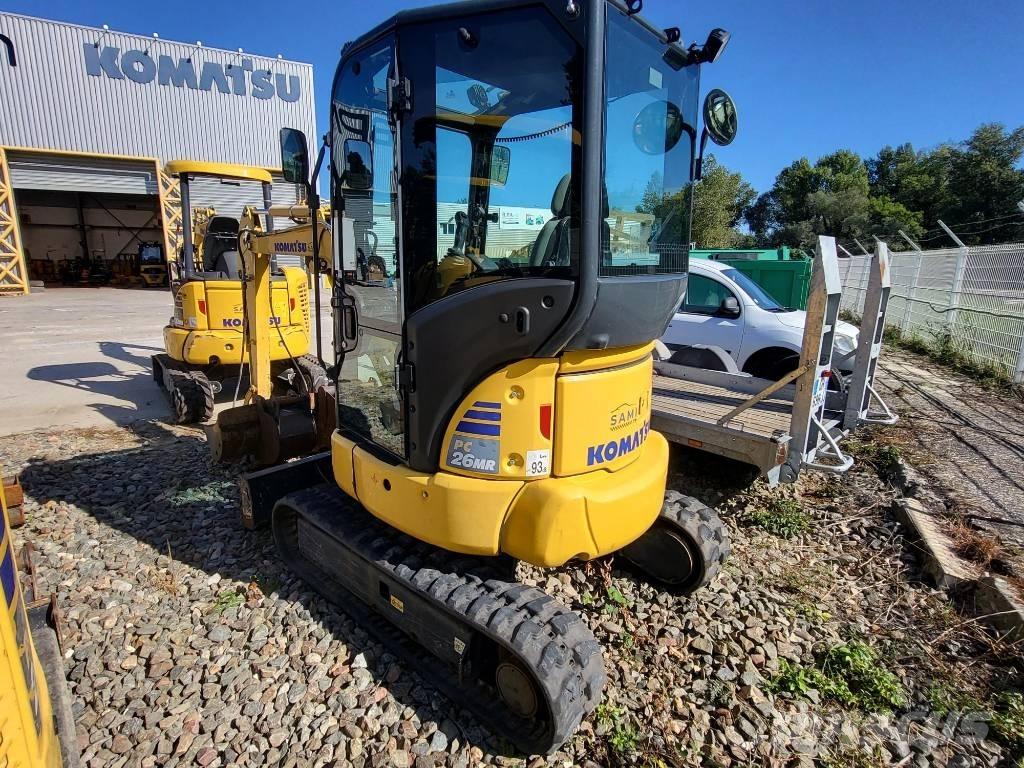 Komatsu PC26MR-5 Mini ekskavatori < 7 t