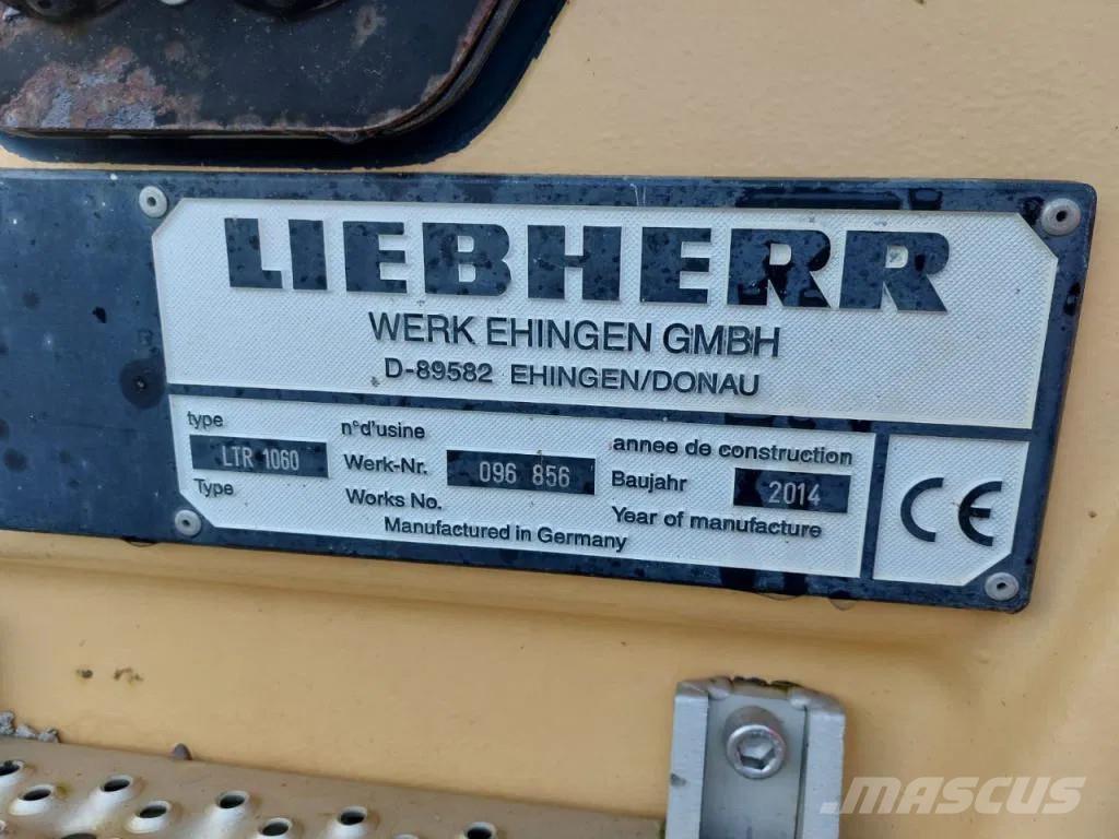 Liebherr LTR1060 Kāpurķēžu ceļamkrāni