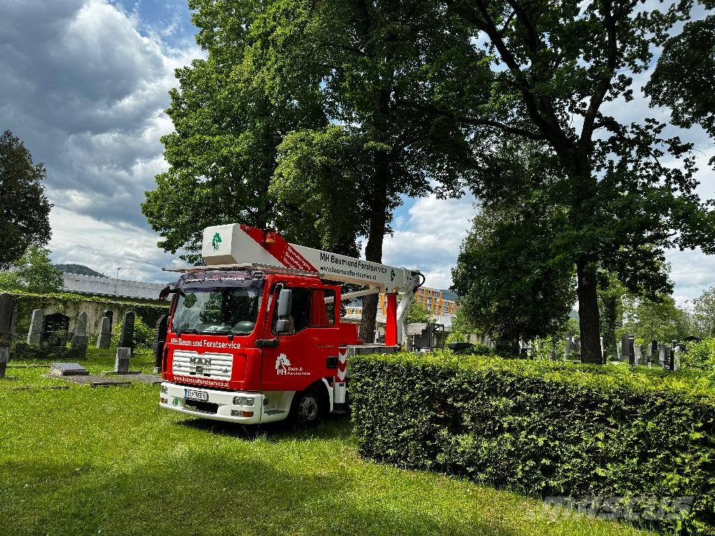 Palfinger TKA 28 KS Pacēlāji uz automašīnas bāzes