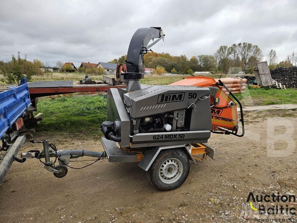 JBM 624MDX50 Koksnes šķeldotāji