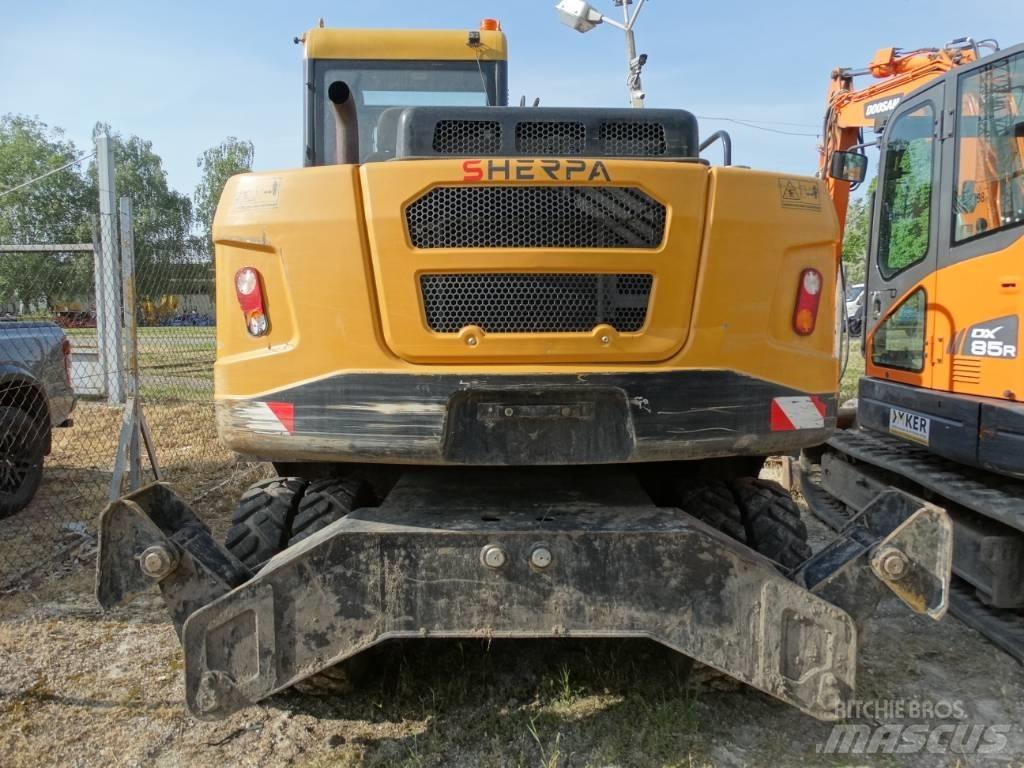 Sherpa EX70-4 Ekskavatori uz riteņiem