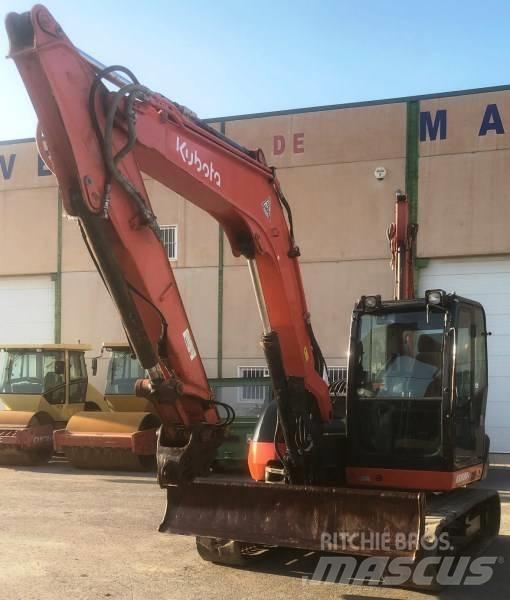 Kubota KX 080-4 Vidēja lieluma ekskavatori 7 t - 12 t